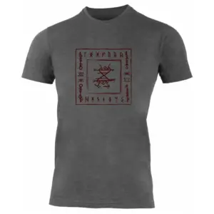 Lasting Radim T-shirt Met Korte Mouwen Grijs