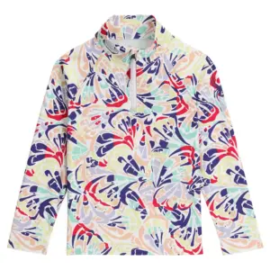 Spyder Bitsy Reflect Sweatshirt Met Halve Rits Multicolor