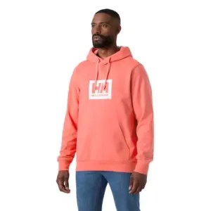 Helly Hansen Box Hoodie Rood
