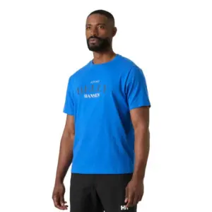 Helly Hansen Core Graphic T T-shirt Met Korte Mouwen Cobalt 2.0