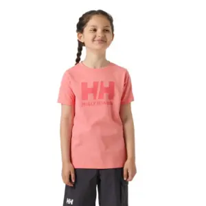 Helly Hansen Logo T-shirt Met Korte Mouwen Koraal