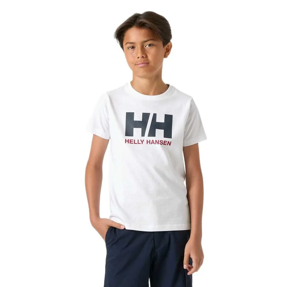 Helly Hansen Logo T-shirt Met Korte Mouwen Wit