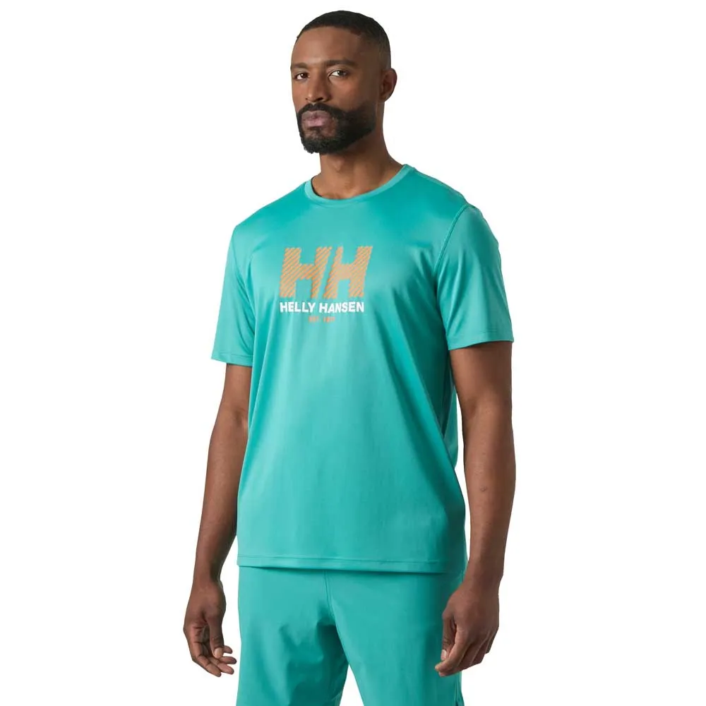Helly Hansen Tech Graphic 2.0 Korte Mouwen Basislaag Mint