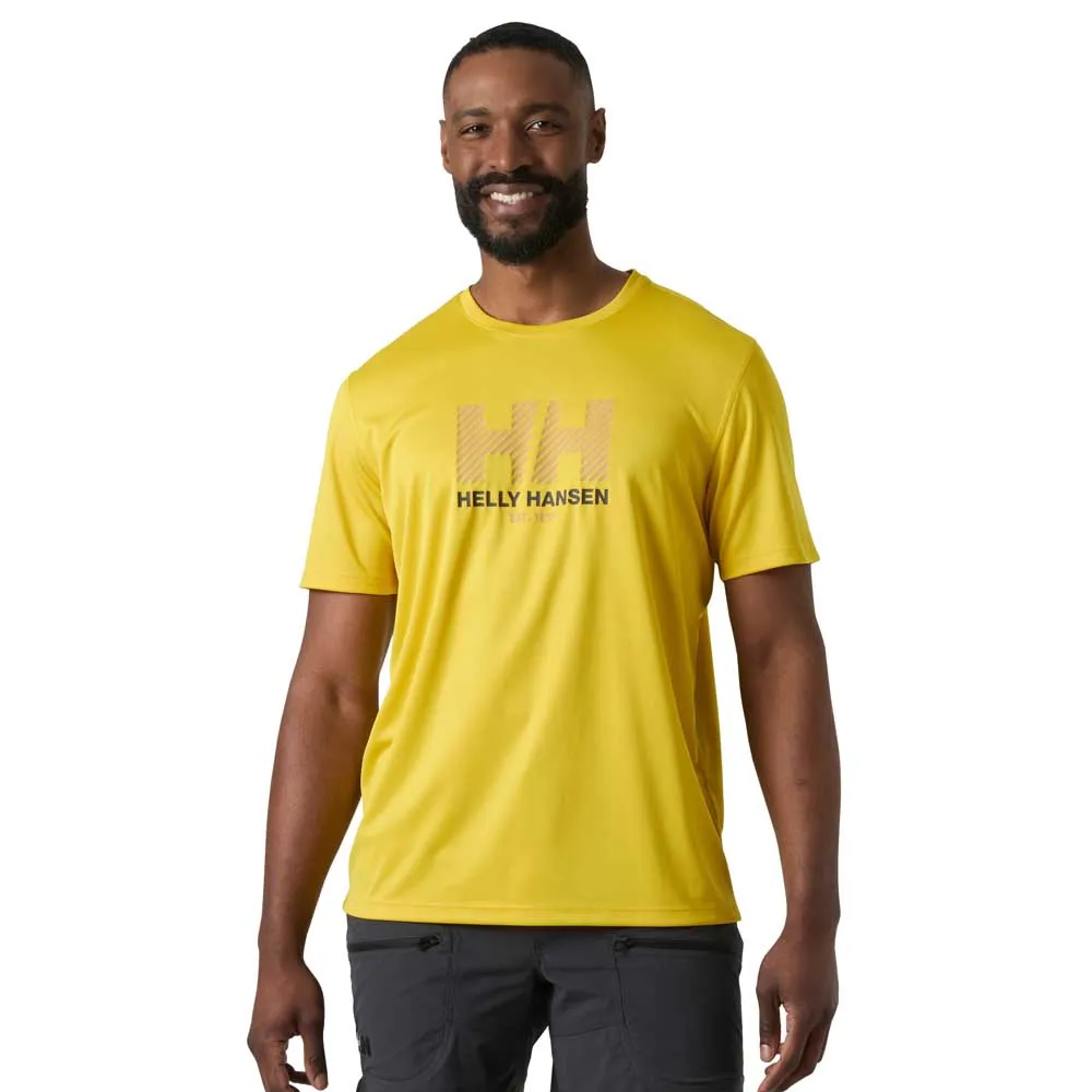 Helly Hansen Tech Graphic 2.0 Korte Mouwen Basislaag Goud