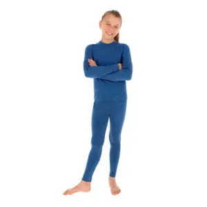 Viking Flam Lange Mouwen Basislaagset Blauw