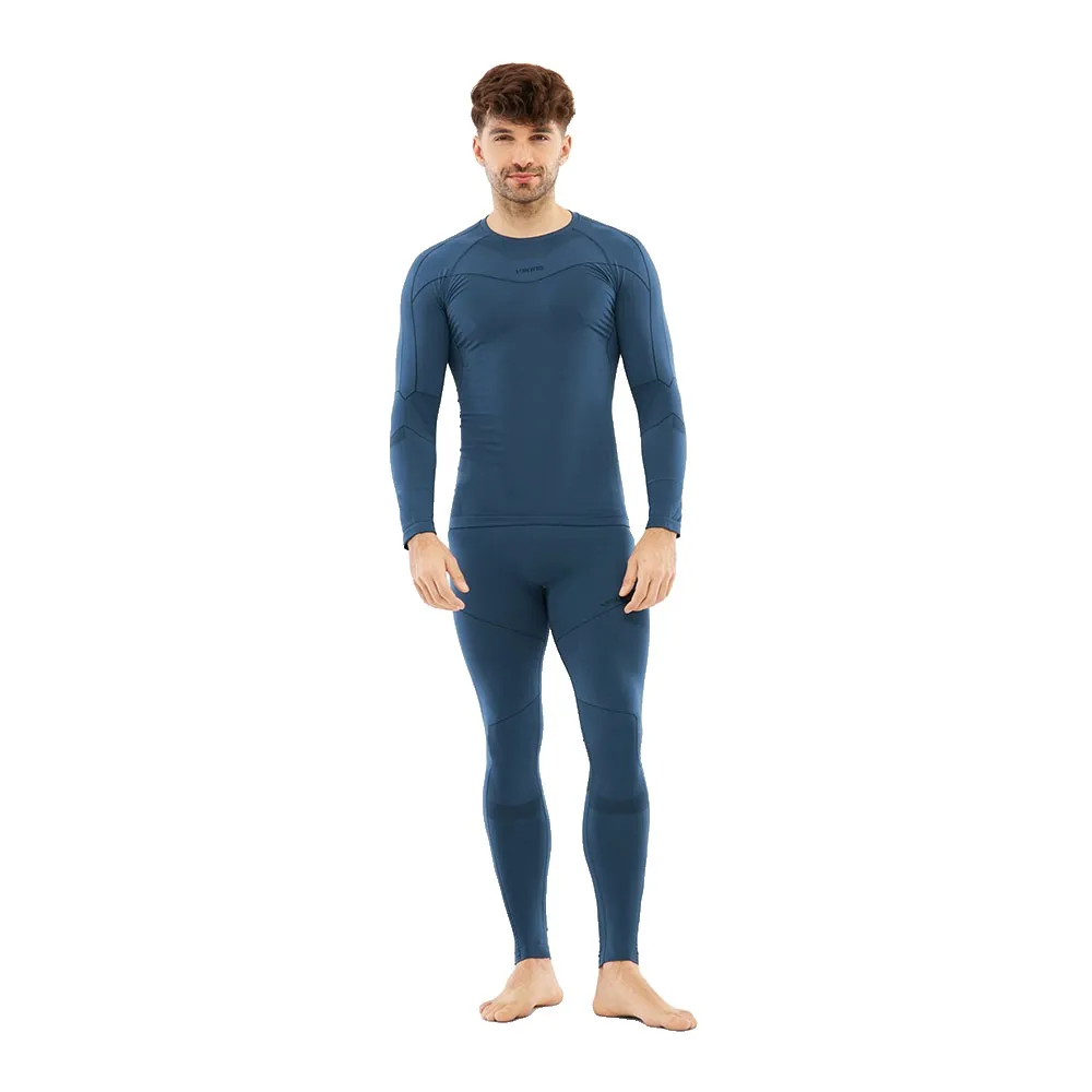 Viking Gary Lange Mouwen Basislaagset Blauw