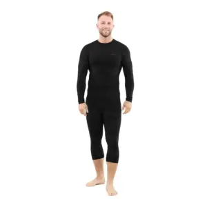 Viking Gasher 3/4 Lange Mouwen Basislaagset Zwart