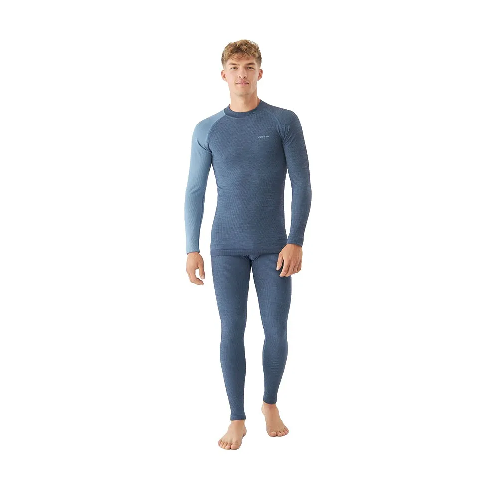 Viking Mounti Lange Mouwen Basislaagset Blauw