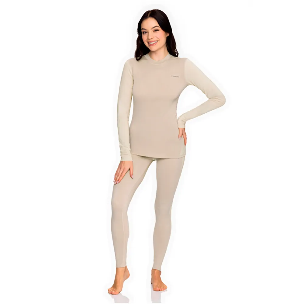 Viking Novena Lange Mouwen Basislaagset Beige