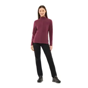 Viking Tesero Polartec Fleece Met Volledige Rits Claret