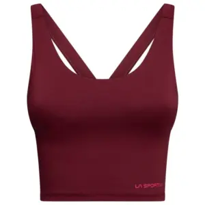 La Sportiva Cosmosis Mouwloos T-shirt Redwood / Azalea
