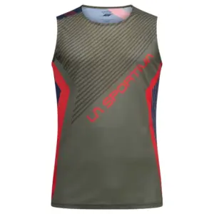La Sportiva Flow Mouwloos T-shirt Rood