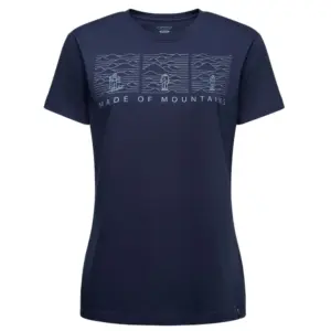 La Sportiva Made Of Mountain T-shirt Met Korte Mouwen Night Sky / Limestone