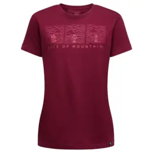 La Sportiva Made Of Mountain T-shirt Met Korte Mouwen Redwood / Azalea
