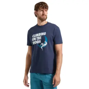 La Sportiva Moon Rock T-shirt Met Korte Mouwen Night Sky / Chalk
