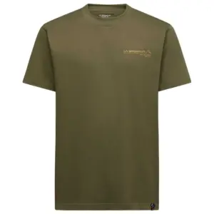 La Sportiva Since 1928 T-shirt Met Korte Mouwen Cypress / Sandstone
