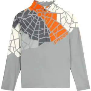 Spyder Legacy Sweatshirt Met Halve Rits Concrete