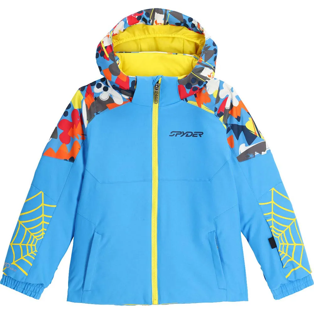 Spyder Mini Challenger Jas Blauw