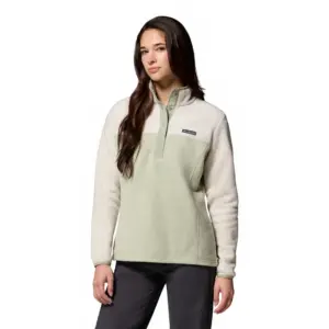 Columbia Benton Springs™ Ii Snap Fleece Met Halve Rits Safari / Dark Stone