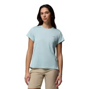 Columbia Bluevista Hill™ T-shirt Met Korte Mouwen Marine Light Heather