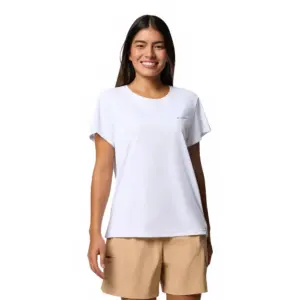 Columbia Bluevista Hill™ T-shirt Met Korte Mouwen Wit
