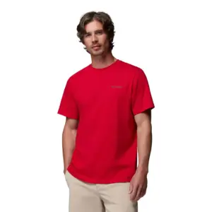 Columbia Csc™ Logo Back T-shirt Met Korte Mouwen Rood