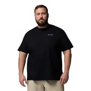 Columbia Csc™ Outdoor Back Graphic T-shirt Met Korte Mouwen Zwart