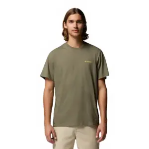 Columbia Csc™ Outdoor Back Graphic T-shirt Met Korte Mouwen Groen