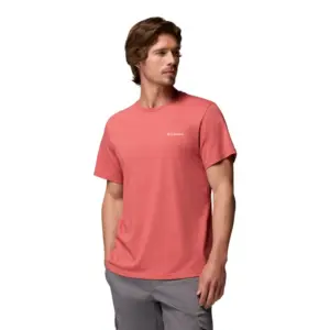 Columbia Csc™ Outdoor Back Graphic T-shirt Met Korte Mouwen Rood