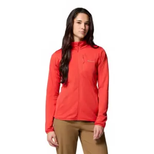 Columbia Essential Hike™ Grid Fleece Met Volledige Rits Rood