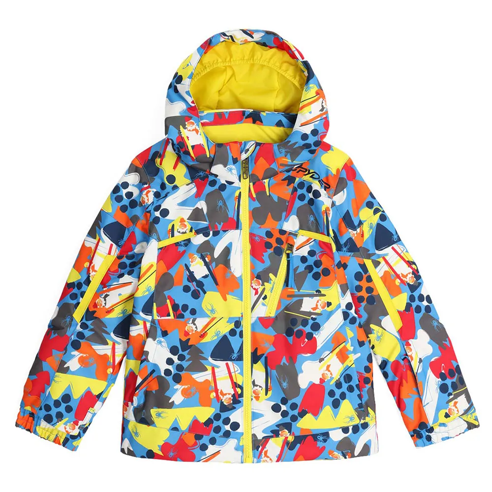 Spyder Mini Leader Jas Blauw