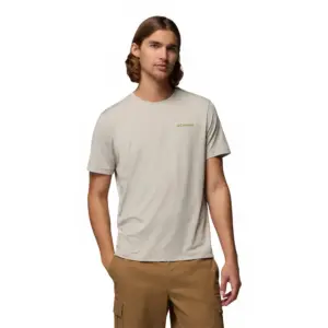 Columbia Parsons Point™ Back Graphic T-shirt Met Korte Mouwen Dark Stone Heather / Linear Peaks