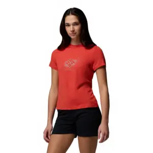 Columbia Parsons Point™ Graphic T-shirt Met Korte Mouwen Rood