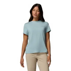 Columbia Parsons Point™ Logo T-shirt Met Korte Mouwen Marine Light Heather