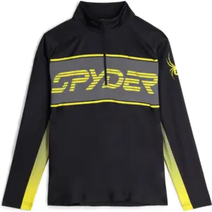 Spyder Paramount Sweatshirt Met Halve Rits Geel
