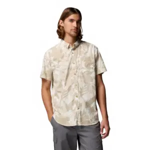 Columbia Rapid Rivers™ Printed Overhemd Met Korte Mouwen Sea Salt / Botaniflage