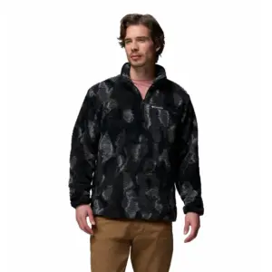 Columbia Rugged Ridge™ High Pile Fleece Met Halve Rits Zwart