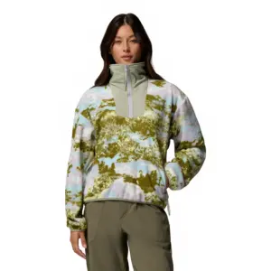 Columbia Sequoia Grove™ Printed Fleece Met Halve Rits Citron Haze/fieldaze
