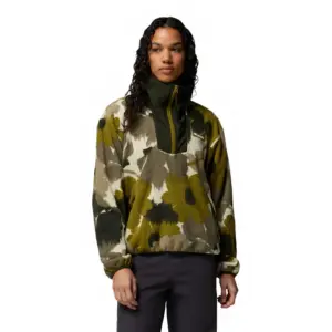 Columbia Sequoia Grove™ Printed Fleece Met Halve Rits Groen