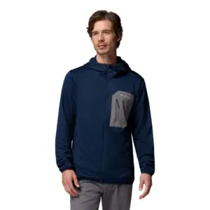 Columbia Tall Heights™ Fleece Met Volledige Rits Marineblauw