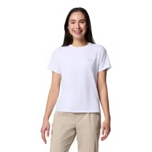 Columbia Sun Trek™ Ii T-shirt Met Korte Mouwen Wit