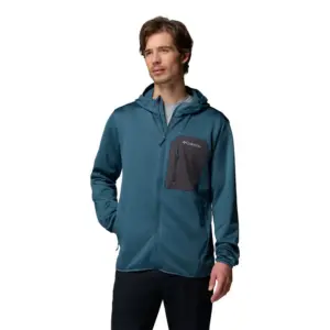 Columbia Tall Heights™ Fleece Met Volledige Rits Everblue / Shark
