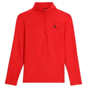 Spyder Prospect Sweatshirt Met Halve Rits Rood