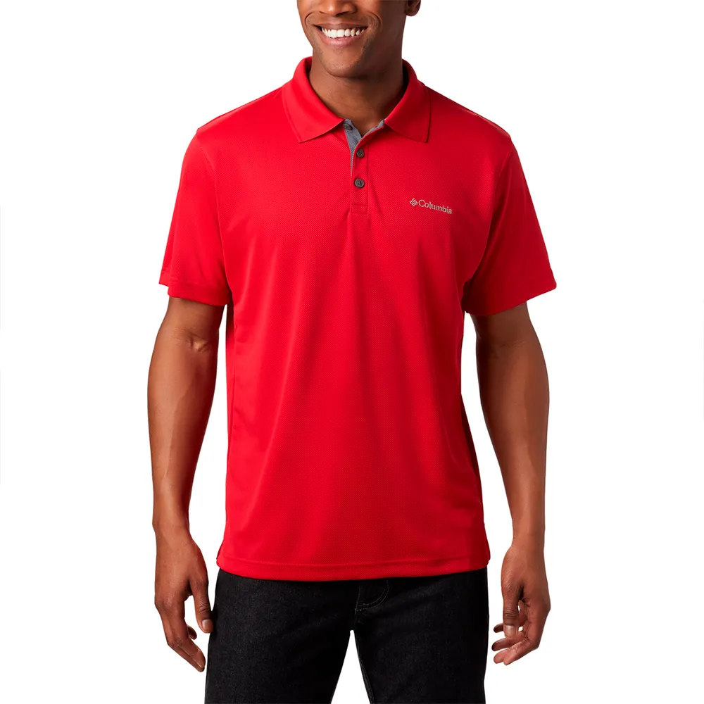 Columbia Utilizer™ Korte Mouw Poloshirt Rood