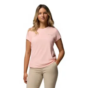Columbia Zero Rules™ Light Crew T-shirt Met Korte Mouwen Roze