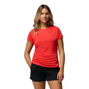 Columbia Zero Rules™ Light Crew T-shirt Met Korte Mouwen Rood