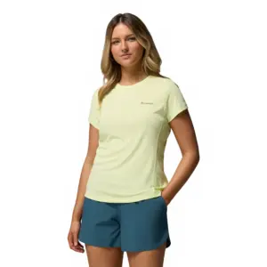 Columbia Zero Rules™ Light Crew T-shirt Met Korte Mouwen Citron Haze