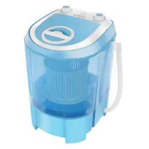 Manta Wh128 330rpm Draagbare Wasmachine 330 Tpm 2.8 Kg Blauw