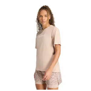Adidas Terrex Classic Logo T-shirt Met Korte Mouwen Wonder Taupe