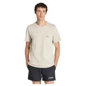 Adidas Terrex Mountain Graphic T-shirt Met Korte Mouwen Wonder Alumina